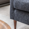 Gallery Direct Gateford Charcoal Fabric 3‑Seater Sofa – Modern Gallery Direct Gateford Charcoal Fabric 3‑Seater Sofa – Modern