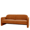 Gallery Direct Massa Amber Fabric 3‑Seater Sofa – Modern Gallery Direct Massa Amber Fabric 3‑Seater Sofa – Modern