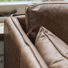 Gallery Direct Wigmore Brown Leather Sofa – Modern Gallery Direct Wigmore Brown Leather Sofa – Modern