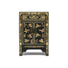 Chinese Style Small Lacquer Butterfly Storage Cabinet