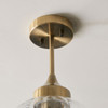 Gallery Direct Addington Brass Ceiling Light