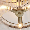 Gallery Direct Marietta Brass 3-Light Ceiling Light