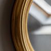 Gallery Direct Chaplin Gold Round Wall Mirror
