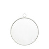 Gallery Direct Bayswater Silver Round Wall Mirror
