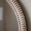 Gallery Direct Pimlico Arch Overmantle Wall Mirror – White Wash