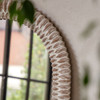 Gallery Direct Pimlico Arch Leaner Mirror – White Wash