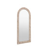 Gallery Direct Pimlico Arch Leaner Mirror – White Wash