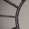 Gallery Direct Battersea Round Industrial Mirror – Bronze