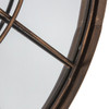 Gallery Direct Battersea Round Industrial Mirror – Bronze