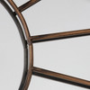 Gallery Direct Battersea Round Industrial Mirror – Bronze