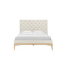 French Style Bed Willis & Gambier Toulon Oak Low End Bed – Cream