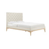 French Style Bed Willis & Gambier Toulon Oak Low End Bed – Cream