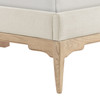 French Style Bed Willis & Gambier Toulon Oak Low End Bed – Cream