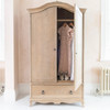 Willis & Gambier Camille Oak Limed Double Wardrobe