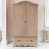 Willis & Gambier Camille Oak Limed Double Wardrobe