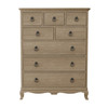 Willis & Gambier Camille Oak Limed 8 Drawer Chest