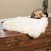 Native Natural Sheepskin Trimmed Blanket White – Natural Luxury Native Natural Sheepskin Trimmed Blanket White – Natural Luxury