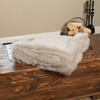 Native Natural Sheepskin Trimmed Blanket Grey Sheepskin – Natural Luxury