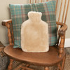 Native Natural Hot Water Bottle Cover Beige Sheepskin – Natural Luxury