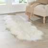 Native Natural Icelandic  Sheepskin Rug Ivory White 200x60cm – Natural Luxury