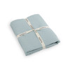 Native Natural Fitted Sheet Aqua 100% Linen – Breathable & Hypoallergenic