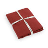 Native Natural Tablecloth Red 100% Linen - Natural Luxury Native Natural Tablecloth Red 100% Linen - Natural Luxury
