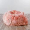 Native Natural Sheepskin Beanbag Blush Pink Sheepskin – Natural Luxury