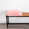 Native Natural Sheepskin Chair Pad Blush Pink Sheepskin – Natural Luxury