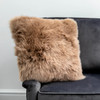 Native Natural Cushion Light Brown Sheepskin – Natural Luxury
