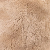 Cream Sheepskin Pouf – Natural Luxury