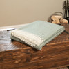 Wool Blanket Green Hoop Pattern Wool Blanket Green Hoop Pattern