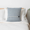 Native Natural Cushion Blue Wool – Plush & Tactile