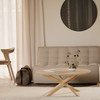Ethnicraft Mikado Oak Round Coffee Table