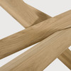 Ethnicraft Mikado Oak Round Coffee Table