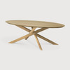 Ethnicraft Mikado Oak Oval Coffee Table Ethnicraft Mikado Oak Oval Coffee Table