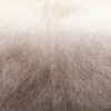 Native Natural Ivory/Brown Goatskin Ombré Pouf