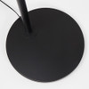 Black Arc Floor Lamp Black Fabric Shade Black Arc Floor Lamp Black Fabric Shade