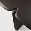 Ethnicraft Dark Wood Medium Console Table PI - OUTLET Ethnicraft Dark Wood Medium Console Table PI - OUTLET