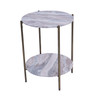 Libra Toronto Marble Top & Base Side Table – Grey Marble Antique Brass 43×43×53cm Libra Toronto Marble Top & Base Side Table – Grey Marble Antique Brass 43×43×53cm