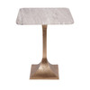 Libra Morchino Marble Side Table 44cm – Square Top, Antique Brass Base Libra Morchino Marble Side Table 44cm – Square Top, Antique Brass Base