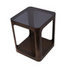 Thorpe Metal & Glass Square Side Table Thorpe Metal & Glass Square Side Table
