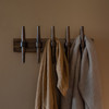 Retro Mango Walnut Wood Coat Hooks - Jakub