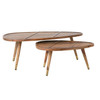 Vintage Wooden Coffee Table Nest of Two - Sham by Dutchbone