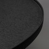 Industrial Modern Black Metal Round Coffee Table Winston