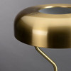 Vintage Brass Floor Lamp Eclipse by Dutchbone
