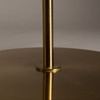 Vintage Brass Floor Lamp Eclipse by Dutchbone