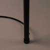 Black Tripod Floor Lamp Wooden Shade - Woodland by Dutchbone