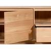 Ethnicraft Low Oak Sideboard TV Media Unit Wave