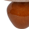 Aubrey Terracotta Ceramic Lamp with Hessian Shade (Small)