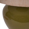 Aubrey Green Ceramic Table Lamp Large